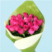 Pink Roses  - 24 Roses (Two Dozen)