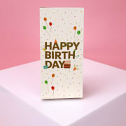 Happy Birthday Chocolate Card  - Standard