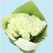 White Roses  - 6 Roses (Half Dozen)