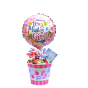 Its A Girl Lolly Pot - Standard