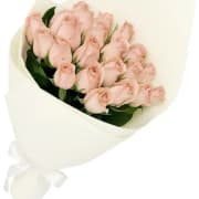 Soft Pink Rose Bunch - Standard