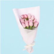 Mauve Roses  - 12 Roses (One Dozen)