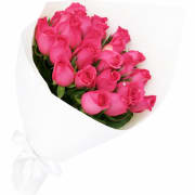 Pink Rose Bouquet - 24 Roses (Two Dozen)