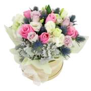 Heartfelt Hat Box Arrangement - Standard