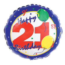 Happy Birthday - 21st - Standard