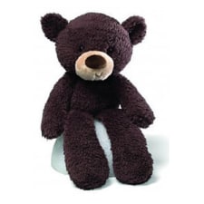 Fuzzy Chocolate Bear - Standard