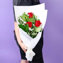 Rose Whisper Posy  - Standard