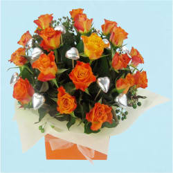 Rose And Chocolate Box  - Premium