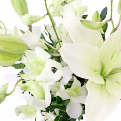 White Making Magic Posy Box - Standard