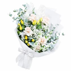 Pop Of Yellow Flower Bouquet - Standard