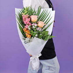 Tropical Heatwave Bouquet - Standard