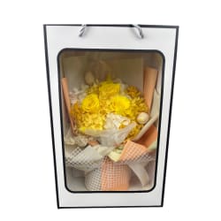 Preserved Yellow Posy  - Standard