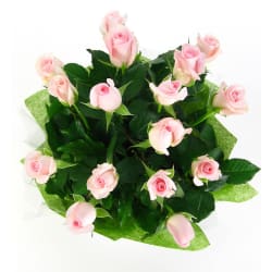 Bliss Pink Rose Flower Box - Standard