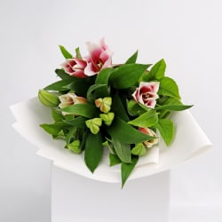 Majestic Oriental Lily Bouquet - Standard