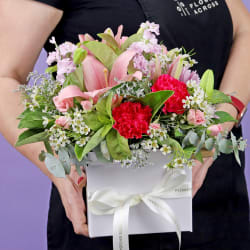 Florist Choice Pink Mini Box  - Deluxe