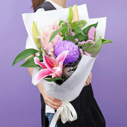 Pink Dust Bouquet  - Standard