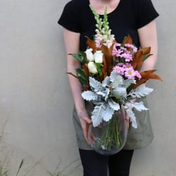 Angel Kisses Sympathy Flower Vase - Standard