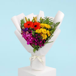 Rainbow Of Love Bouquet  - Standard