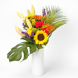 Field Of Flowers  Vase - Deluxe