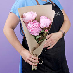 Market Bunch Peonies  - Standard