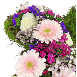 All Our Sympathy Cross Wreath - Standard