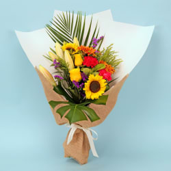 Field Of Flowers Bouquet - Deluxe