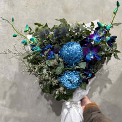 Daily Bouquet A Touch of Blue Orchid Magic - Standard