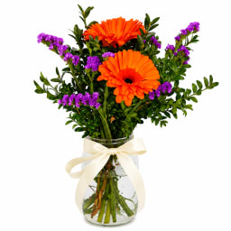 Little Sunshine Orange Vase