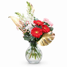 Candy Christmas Vase