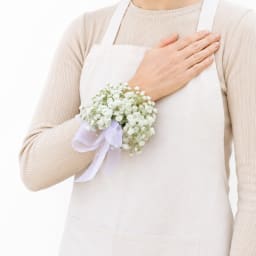Gypsophila Wrist Corsage