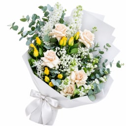 Pop Of Yellow Flower Bouquet