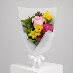 Daily Bouquet - Golden daffs and rose crush