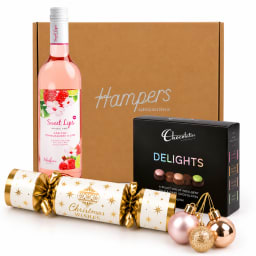 🎄🌸 Christmas Rosé & Delights Hamper 🌸🎄.