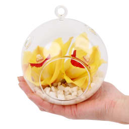 Yellow Orchid Orb