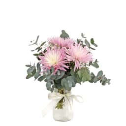 Mauve Majesty Mason Jar