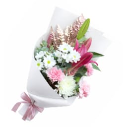 Flushed Gleam Bouquet