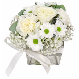 Snowfield Christmas Vase Arrangement