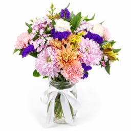 Full Of Love Mason Jar Vase