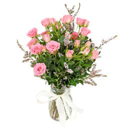 So Sweet Mason Jar Arrangement