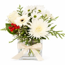 Classic Christmas Vase