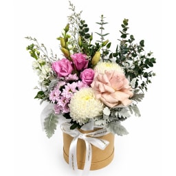 Botanical Elegance Hat Box