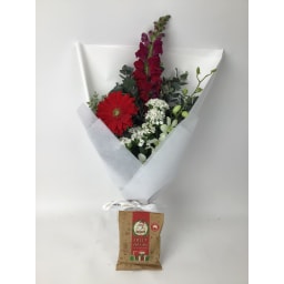 Daily Bouquet - Red pop and orchard twist