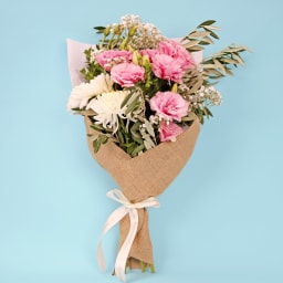 Delicate Pastel Cascade Posy