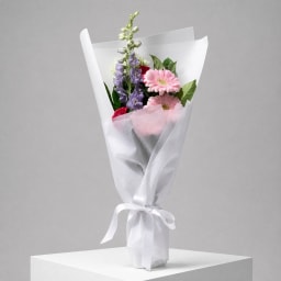 Daily Bouquet - Rosy bounce with lavender skies