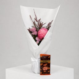 Daily Bouquet - Pink glow with orange chocolate