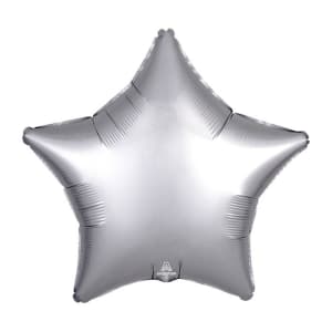 Silver Star Balloon - Standard