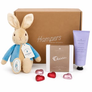 💙🐰 Baby Boy Bunny Hugs Hamper 🐰💙 - Standard