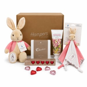 🐰🩷 Peter Rabbit Baby Girl Keepsake Hamper 🩷🐰 - Standard