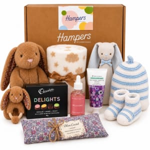 💙🐰 Baby Bliss & Mum’s Me Time Baby Hamper 🐰💙 - Standard