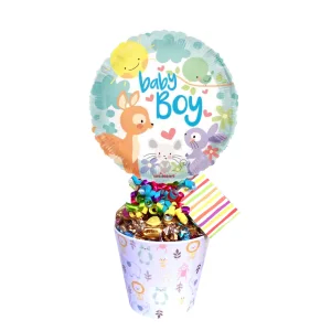 Its A Boy Lolly Pot - Standard
